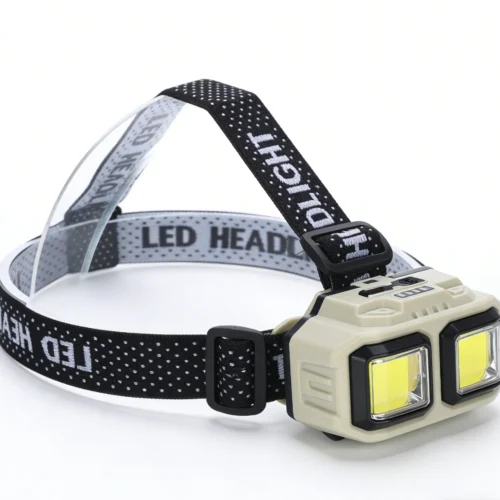 LED Headlamp Flashlight USB Rechargeable Waterproof Portable Dimmable High Lumen Headlight for Camping Hiking & Running