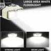 主图_4 LED Headlamp Flashlight USB Rechargeable Waterproof Portable Dimmable High Lumen Headlight for Camping Hiking & Running